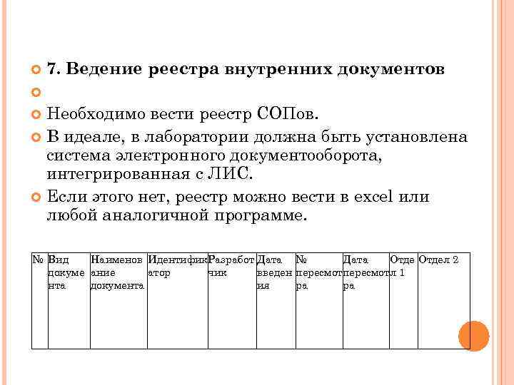 Образцы сопов для лаборатории