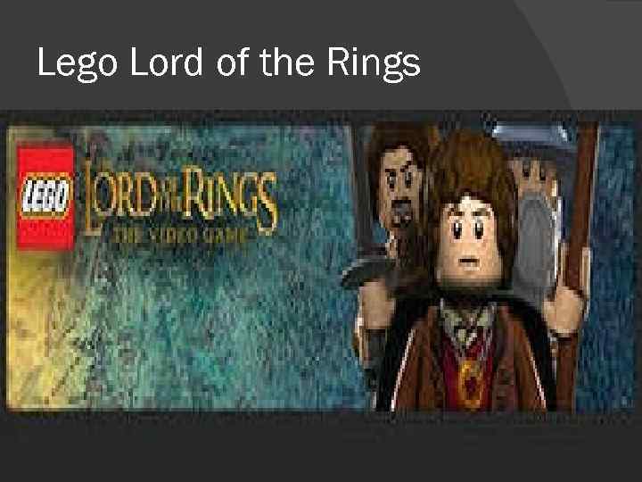 Lego Lord of the Rings 