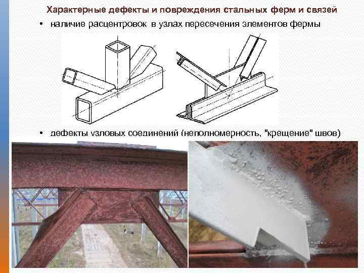 Характерные дефекты