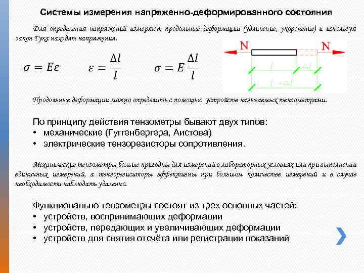 Анализ напряженно деформированного состояния