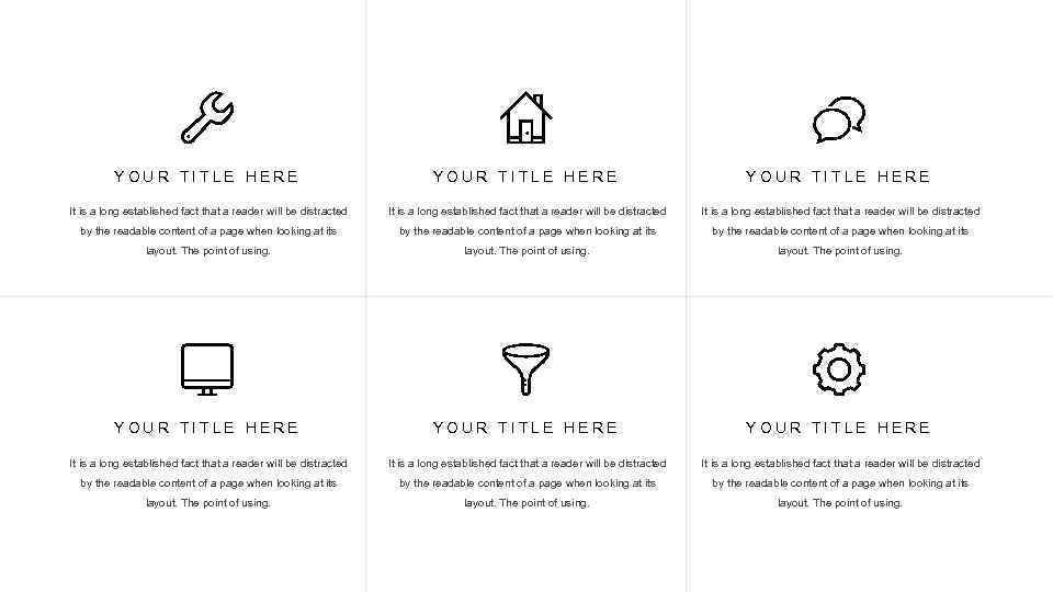 YOUR TITLE HERE YOUR TITLE HERE It is a long established fact that a