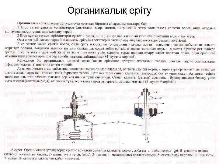 Органикалық еріту 