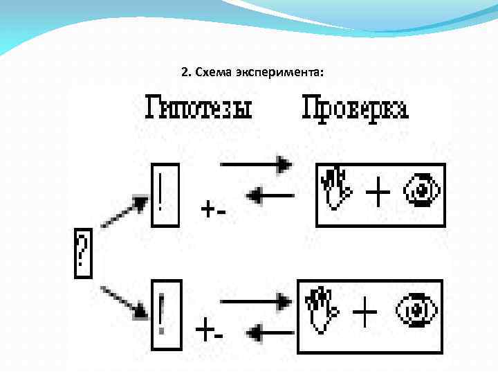 Что такое схема эксперимента