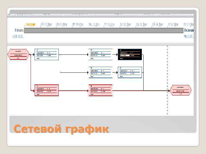 Сетевой график 