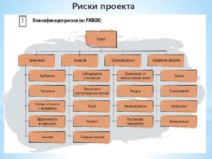 Классификация рисков проекта это