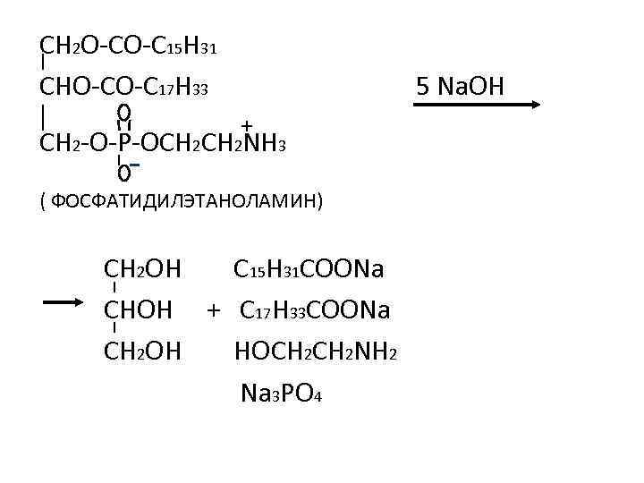 CH 2 O-CO-C 15 H 31 CHO-CO-C 17 H 33 CH 2 -O-P-OCH 2