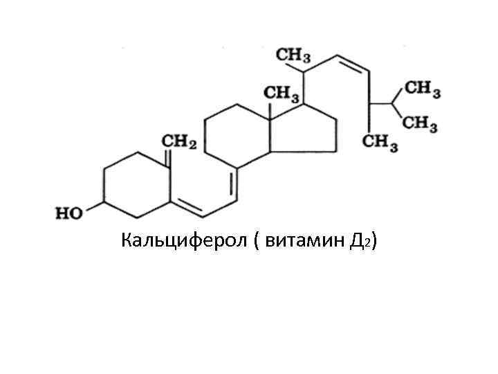 Кальциферол ( витамин Д 2) 