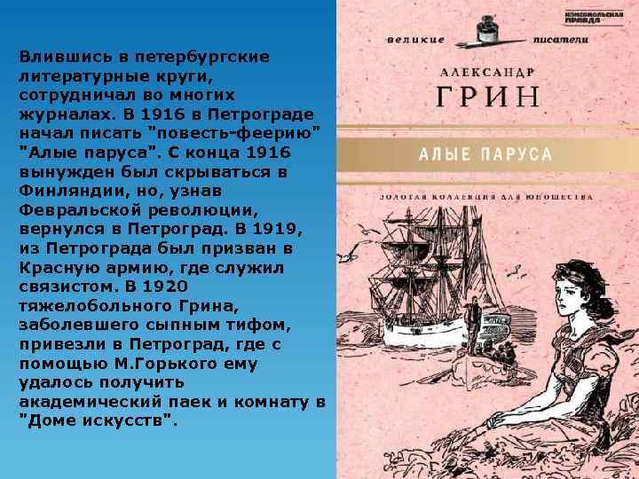 Влившись в петербургские литературные круги, сотрудничал во многих журналах. В 1916 в Петрограде начал