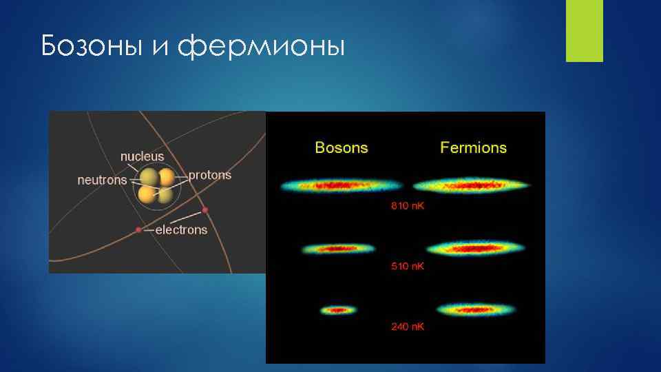 Бозоны и фермионы 