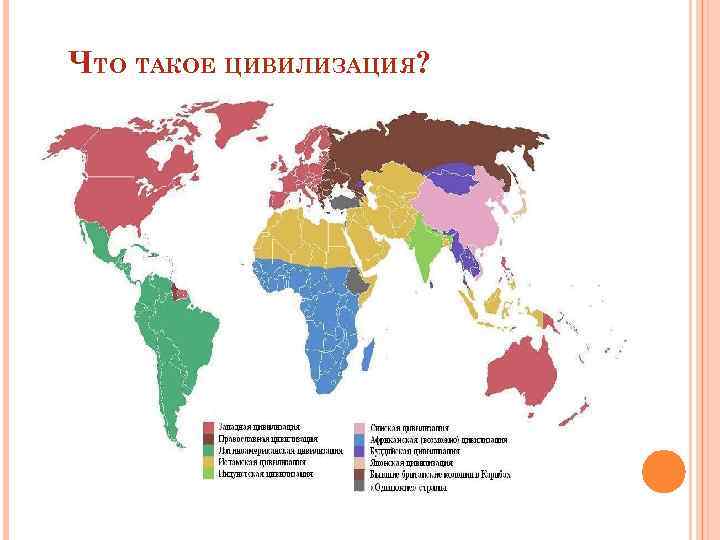 ЧТО ТАКОЕ ЦИВИЛИЗАЦИЯ? 