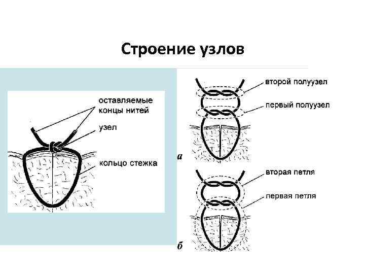 Строение узлов 