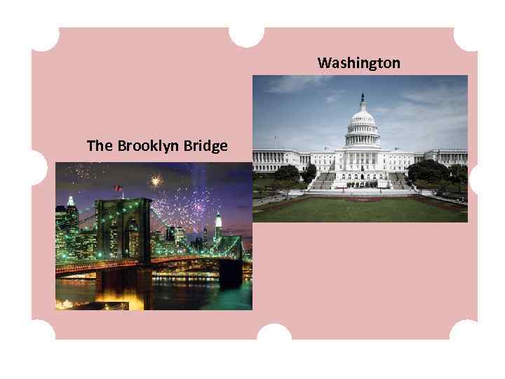 Washington The Brooklyn Bridge 
