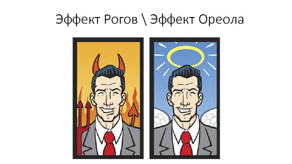 Эффект Рогов  Эффект Ореола 