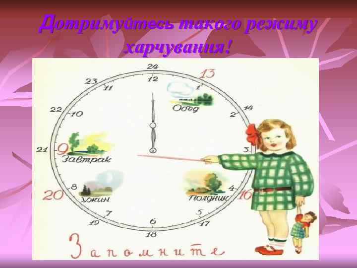 Дотримуйтесь такого режиму харчування! 