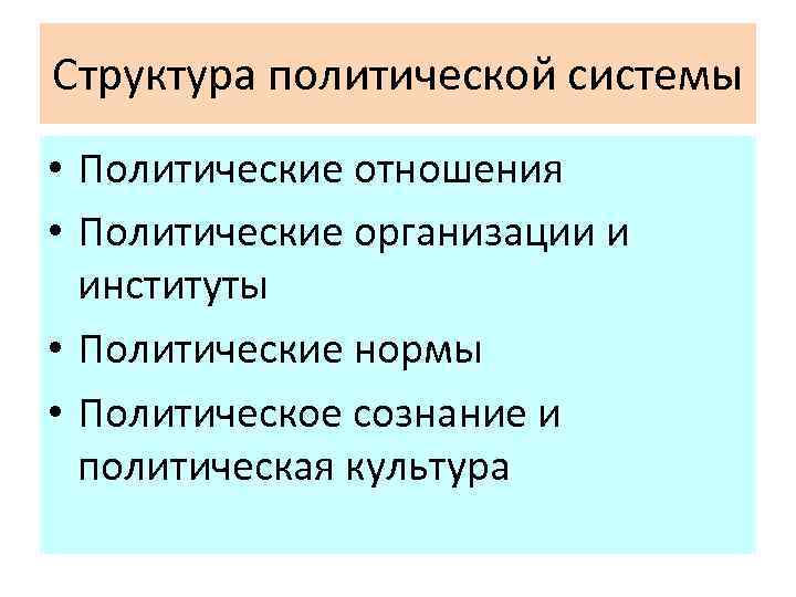 Политические отношения это. Структура политических норм. Нормы политического института. Политические отношения политическая культура политические нормы. Политические нормы это политический институт.