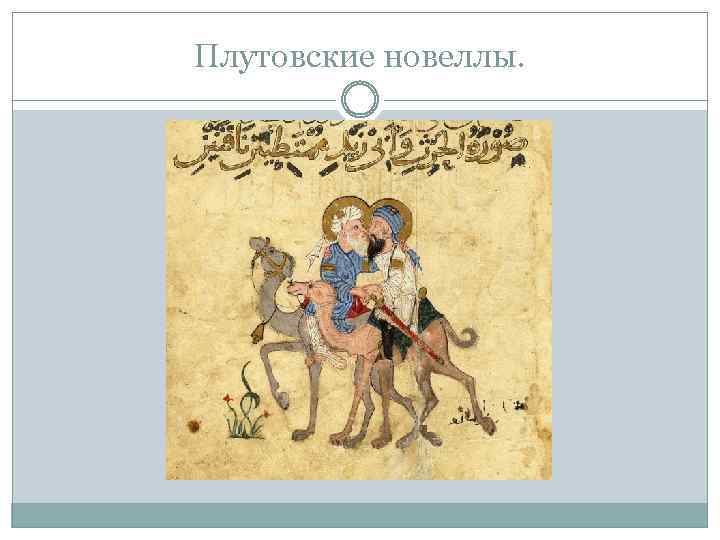 Плутовские новеллы. 