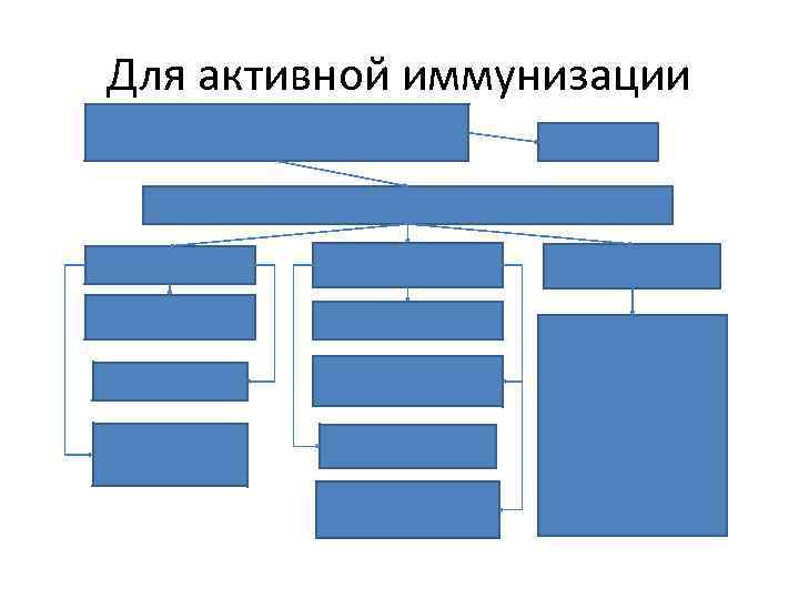 Для активной иммунизации 
