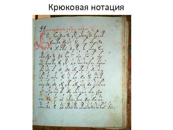 Крюковая нотация 