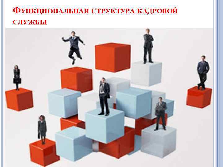 ФУНКЦИОНАЛЬНАЯ СТРУКТУРА КАДРОВОЙ СЛУЖБЫ 