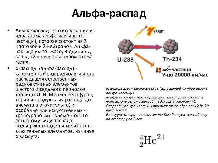 В результате альфа распада урана 238. Альфа распад Альфа частицы. Альфа распад из ядра. Схема Альфа распада ядра атома радия. Уравнение Альфа распада ядра атома формула.