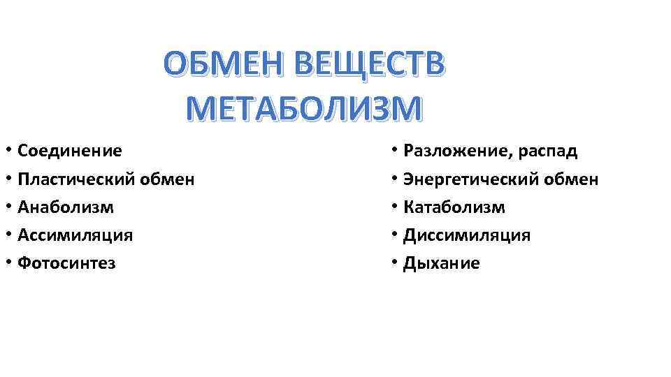 Свойства живых организмов тест 9 класс. Ассимиляция анаболизм. Всеобщие свойства живых систем. Обмен веществ свойство живых организмов. Свойства живого обмен веществ.