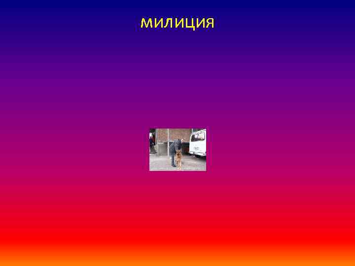 милиция 