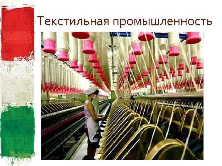 Текстильная промышленность 