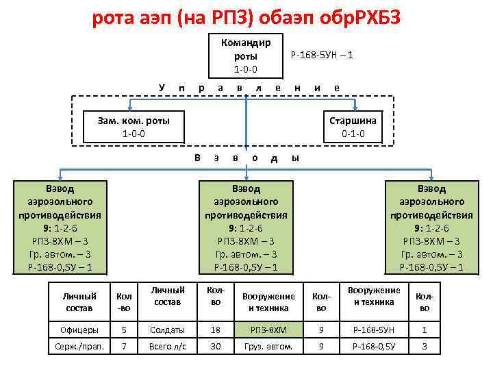 Как найти командира роты. Структура роты РХБЗ. Рота РХБЗ состав. Рота АЭП. Отдельная рота РХБЗ структура.