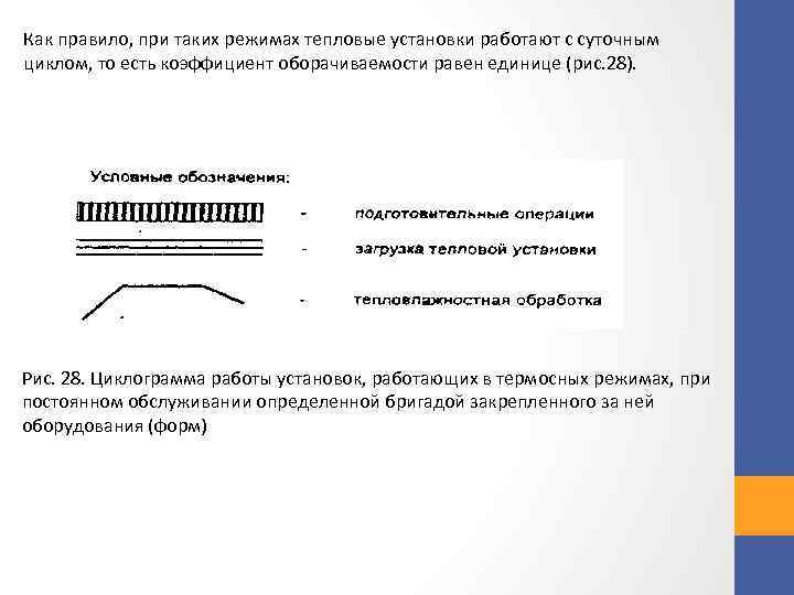 Как правило, при таких режимах тепловые установки работают с суточным циклом, то есть коэффициент