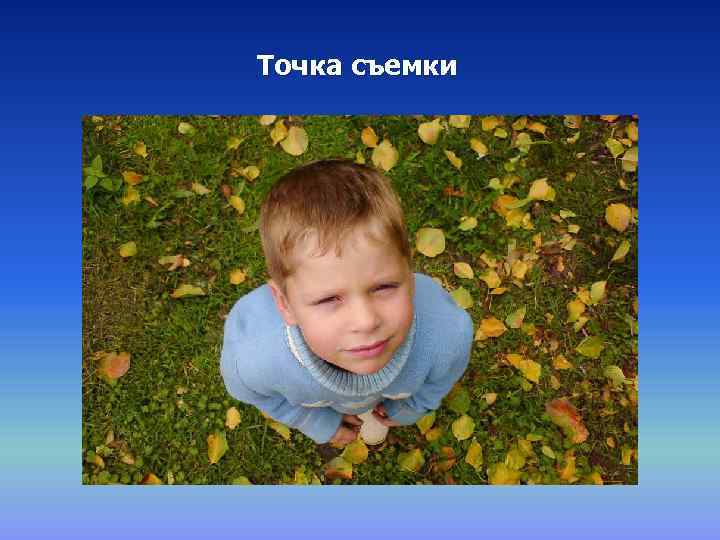 Точка съемки 