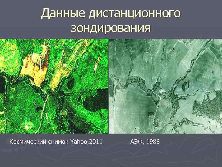 Дистанционное зондирование презентация