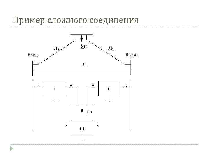 Пример сложного соединения 