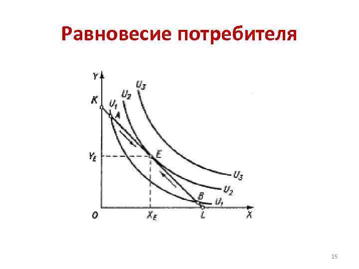 Равновесие потребителя 25 