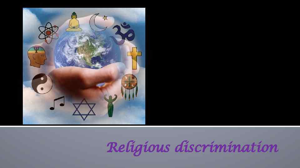 Religious discrimination 