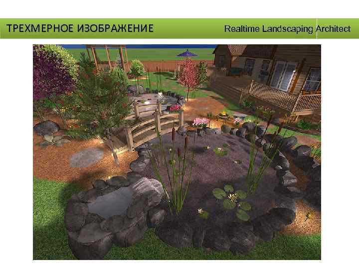 ТРЕХМЕРНОЕ ИЗОБРАЖЕНИЕ Realtime Landscaping Architect 