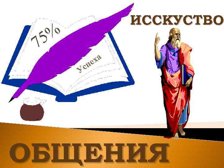 ИССКУСТВО % 5 7 ха е сп У ОБЩЕНИЯ 