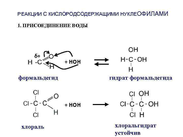 Реакция н. Реакции с кислородсодержащими нуклеофилами. Реакции с s нуклеофилами. Реакция присоединения воды биохимия. Альдегиды с азотсодержащими нуклеофилами.