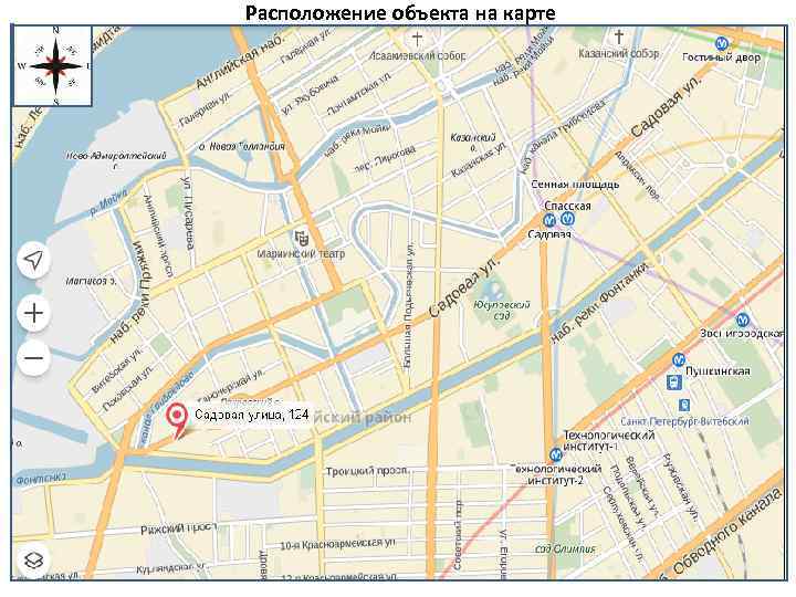 Карта санкт петербурга новая голландия