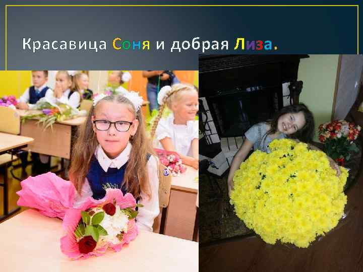 Красавица Соня и добрая Лиза. 
