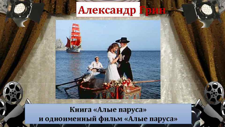 Александр Грин Книга «Алые паруса» и одноименный фильм «Алые паруса» 