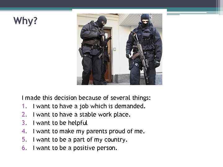 Why? I made this decision because of several things: 1. I want to have