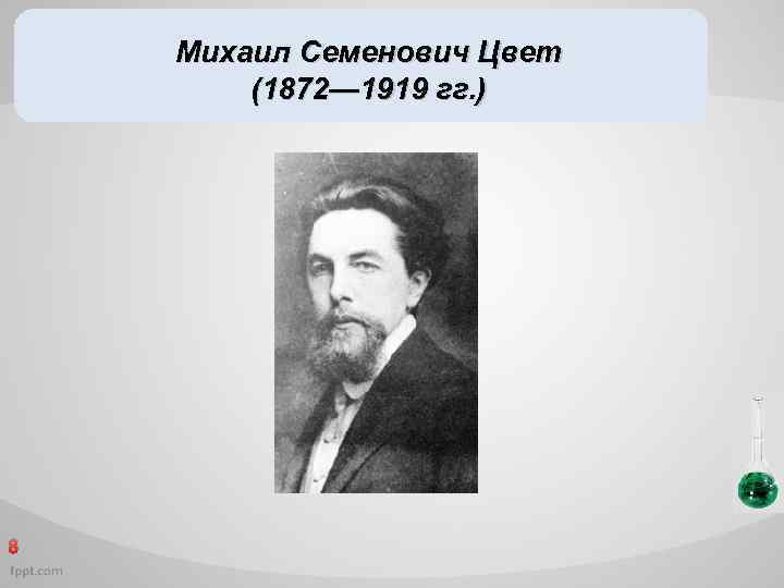 Михаил Семенович Цвет (1872— 1919 гг. ) 8 