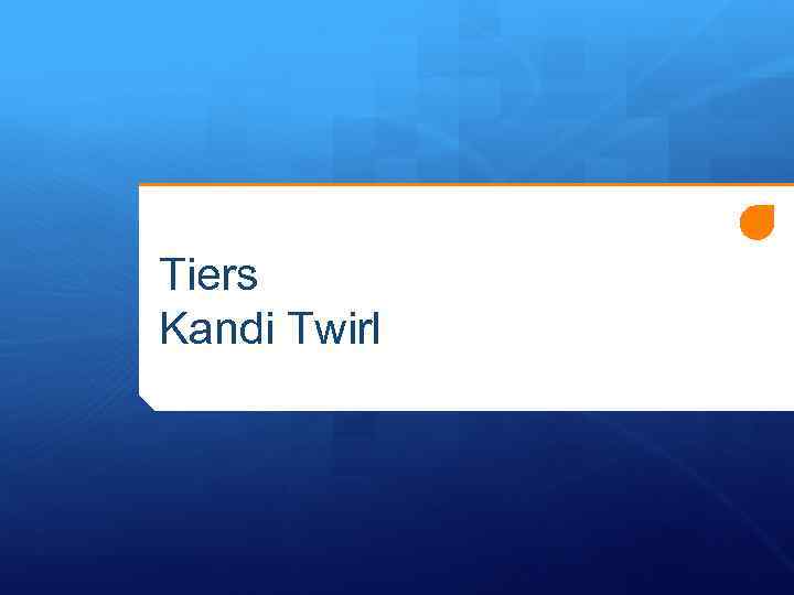 Tiers Kandi Twirl 
