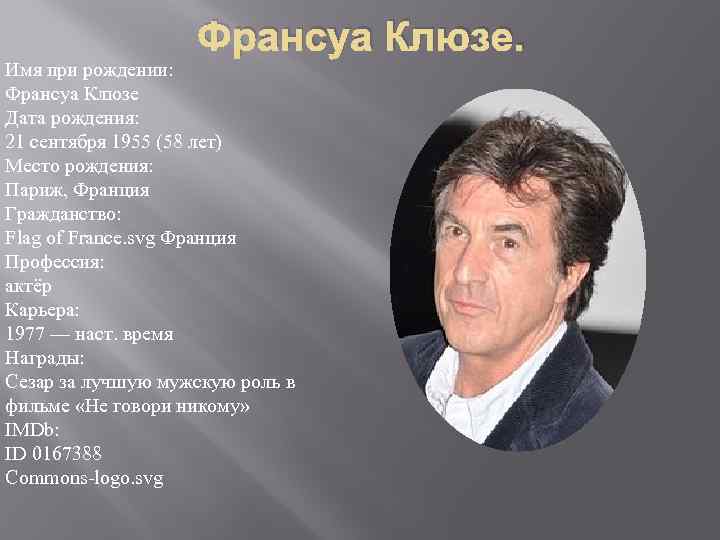 Презентация про французских актеров