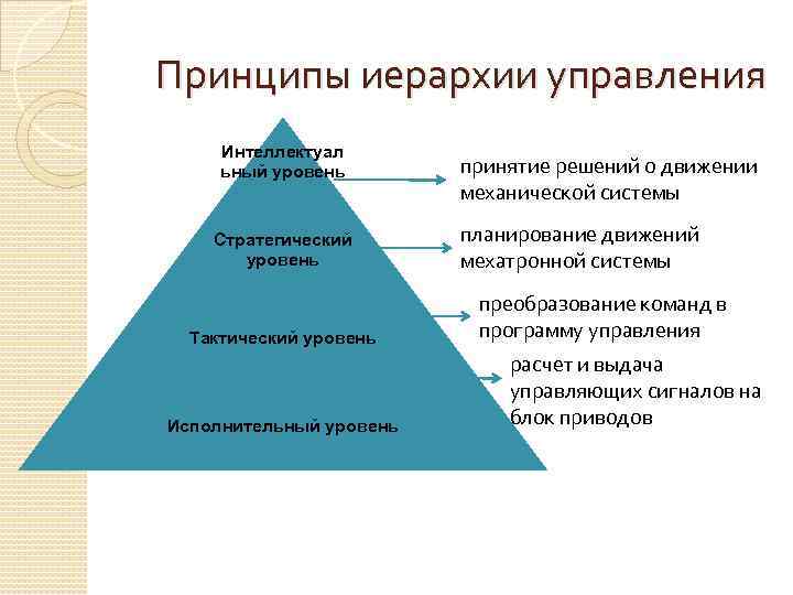 Как при планировании проектов используется принцип иерархии