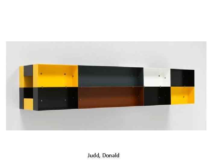  Judd, Donald 