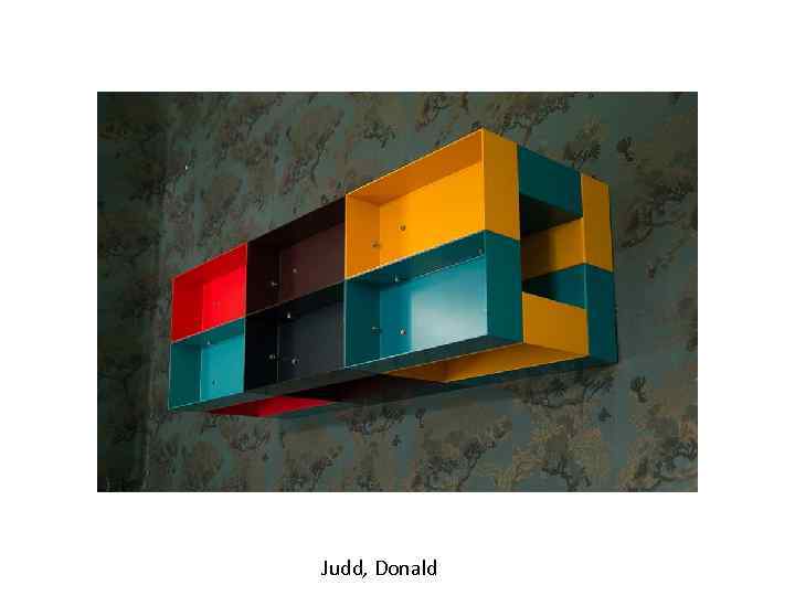  Judd, Donald 