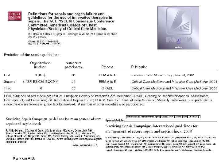 Куликов А. В. 