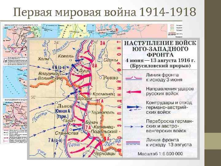 Первая мировая война 1914 -1918 