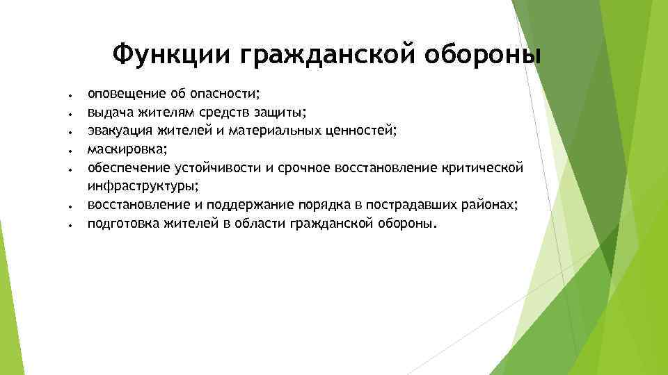 Значение функции и задачи. Функции гражданской обороны. Функции и задачи го. Гражданская оборона ее функции и задачи.